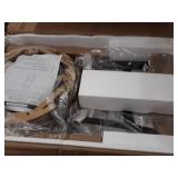 Ball & Cast Counter Stool Chair Kitchen Room bar Stool, Creamy White,1-Pack, 24" H