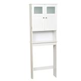 Zenna Home Bathroom Spacesaver, STORAGE, White