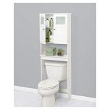 Zenna Home Bathroom Spacesaver, STORAGE, White