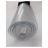 Mind Reader OFFCMAT-CLR Office 36" x 48", Heavy Duty, Easy Glide, Floor Computer Desk Chair, Anti-Skid, Stays in Place, Clear Carpet Mat