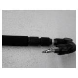 Orbit 58543 Irrigation Telescope Gutter Wand with Ratcheting Head