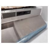 Broan-NuTone 413604 Non-Ducted Ductless Range Hood Insert with Light, Exhaust Fan for Under Cabinet, 36-Inch, Stainless Steel