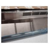 Broan-NuTone 413604 Non-Ducted Ductless Range Hood Insert with Light, Exhaust Fan for Under Cabinet, 36-Inch, Stainless Steel