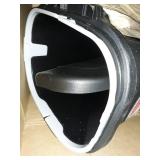 Rubbermaid Touch Top Lid Trash Can for Home, Kitchen, and Bathroom Garbage, 13 Gallon, Black