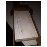 Willow & Grace Wooden Floating Shelves - Rustic White Home Decor Bookshelves, Easily Mounted | Perfect Rustic Farmhouse Shelf for Your Bathroom, Kitchen and Bedroom | White wash (36" Set of 2)