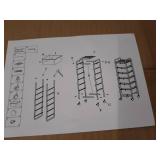 Urban Shop 6 Drawer Rolling Storage Cart, Grey