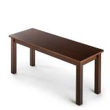 Zinus Juliet Espresso Wood Bench