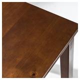 Zinus Juliet Espresso Wood Bench