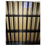 MidWest Foldable Metal Dog Exercise Pen / Pet Playpen. Black w/ door, 24"W x 36"H