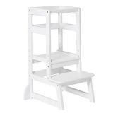 SDADI Adjustable Height Kitchen Step Stool,Kids Learning Stool,Mothers