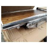 Convenience Concepts Tucson Console Table, Barnwood / Black