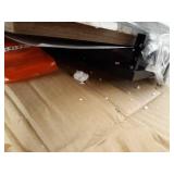 Convenience Concepts Tucson Console Table, Barnwood / Black