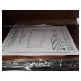 Convenience Concepts Tucson Console Table, Barnwood / Black