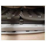 Rubbermaid Medium Resin Weather Resistant Outdoor Garden Storage Deck Box, Sandstone