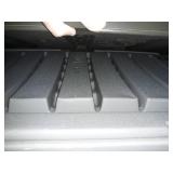 Rubbermaid Medium Resin Weather Resistant Outdoor Garden Storage Deck Box, Sandstone