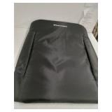 Home-Complete Stadium Seat Chair 2 Pack- Wide Bleacher Cushions with Padded Back Support 6 Reclining Positions, Black