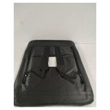 Home-Complete Stadium Seat Chair 2 Pack- Wide Bleacher Cushions with Padded Back Support 6 Reclining Positions, Black