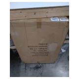 Home-Complete Stadium Seat Chair 2 Pack- Wide Bleacher Cushions with Padded Back Support 6 Reclining Positions, Black