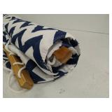 Y- STOP 13.2FT Hammocks with Pillow, Quilted Fabric Hammock with Chains and Hooks for Outdoor, Indoor, Double Solid Wood, Max 440 Lbs, for Two Person, Blue Wave