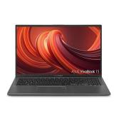 ASUS VivoBook 15 Thin and Light Laptop, 15.6 FHD Display, Intel i3-1005G1 CPU, 8GB RAM, 128GB SSD, Backlit Keyboard, Fingerprint, Windows 10 Home in S Mode, Slate Gray, F512JA-AS34