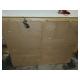 Amazon Basics Polycarbonate Office Chair Mat for Low to Medium Pile Carpet - 35 x 47-Inch, Clear