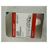 Western Digital 16TB WD Red Pro NAS Internal Hard Drive HDD - 7200 RPM, SATA 6 Gb/s, CMR, 256 MB Cache, 3.5" - WD161KFGX