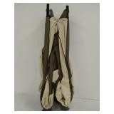 Coleman Twin Airbed Folding Cot with Side Table and 4D Battery Pump, White