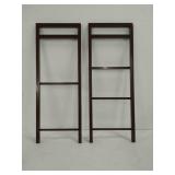 AZL1 Life Concept Wide Tower Storage Dresser Furniture Unit-Large Standing Organizer Chest for Bedroom, Office, Living Room, and Closet-5 Removable Fabric Bins, 32.6 inches, Coffee/3-tier/5 Drawer