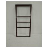 AZL1 Life Concept Wide Tower Storage Dresser Furniture Unit-Large Standing Organizer Chest for Bedroom, Office, Living Room, and Closet-5 Removable Fabric Bins, 32.6 inches, Coffee/3-tier/5 Drawer