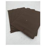 AZL1 Life Concept Wide Tower Storage Dresser Furniture Unit-Large Standing Organizer Chest for Bedroom, Office, Living Room, and Closet-5 Removable Fabric Bins, 32.6 inches, Coffee/3-tier/5 Drawer