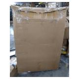 Shopping Cart, Jumbo Double Basket Grocery Cart 330 lbs Capacity Folding Shopping Cart with 360Â° Rolling Swivel Wheels Super Loading Utility Shopping Cart for Laundry, Shopping, Grocery, Luggage