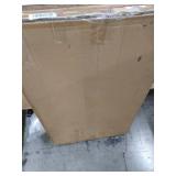 Amazon Basics 3-Door Collapsible Soft-Sided Folding Soft Dog Travel Crate Kennel, Large (24 x 24 x 36 Inches), Tan