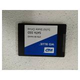 Western Digital 2TB WD Blue 3D NAND Internal PC SSD - SATA III 6 Gb/s, 2.5"/7mm, Up to 560 MB/s - WDS200T2B0A