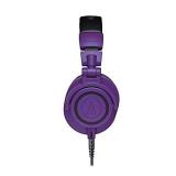 Audio-Technica ATH-M50xPB Professional Studio Monitor Headphones, Purple/Black Purple / Black
