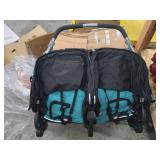 Baby Trend Navigator Double Jogging Stroller, Tropic