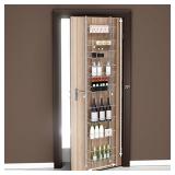 Home-Complete Door Hanging Wall Mount Rack to add Closet or Pantry Shelves â Kitchen Organization and Storage, White