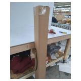 Pemko - 18100CNB36 Door Bottom Sweep, Clear Anodized Aluminum with 1" Gray Nylon Brush insert, 0.25"W x 1.875" H x 36" L