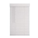 LOTUS & WINDOWARE 2" Faux Wood Blind, 28.5" x 36", White