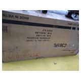 Roundhill Furniture Aneta Solid Wood Tufted Parsons Dining Chairs, Set of 2, Purple