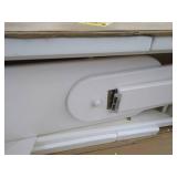 Household Essentials 18100-1 StowAway In-Wall Ironing Board Cabinet with Built-In Ironing Board | White | Cut into Wall to Install