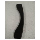 Amazon Basics Classic TV Dinner Folding Trays with Storage Rack, Black - Set of 4