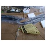 Monarch Metal Contemporary Coat Rack, 72-Inch, Satin Black