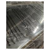 Empire Art Direct Solid Wood Frame Wall, 1"-Beveled Center Antique Mirror for Bathroom, Bedroom, Living Room, Ready to Hang, 24" x 54", Champagne