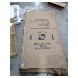 Empire Art Direct Solid Wood Frame Wall, 1"-Beveled Center Antique Mirror for Bathroom, Bedroom, Living Room, Ready to Hang, 24" x 54", Champagne