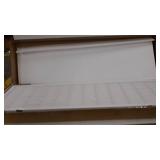 Oriental Furniture 5 ft. Tall Window Pane Shoji Screen - White - 4 Panels