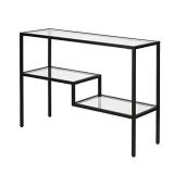 Henn&Hart Lovett Console Table, 42", Blackened Bronze