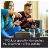 NETGEAR Nighthawk Smart Wi-Fi Router, R6700 - AC1750 Wireless Speed Up to 1750 Mbps | Up to 1500 Sq Ft Coverage & 25 Devices | 4 x 1G Ethernet and 1 x 3.0 USB Ports | Armor Security