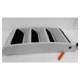 PetSafe CozyUp Folding Pet Steps - Pet Stairs for Indoor/Outdoor at Home or Travel - Dog Steps for High Beds - Siderails, Non-Slip Pads - Durable, Support up to 150 lbs - Extra Large, Gray