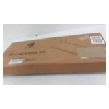 EHO Clamp-On Retractable Adjustable Keyboard Tray, Under Desk Ergonomic Keyboard Tray - Easy Tool-Free Install - Small Surface 20" x 11.5"