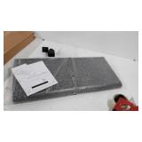 EHO Clamp-On Retractable Adjustable Keyboard Tray, Under Desk Ergonomic Keyboard Tray - Easy Tool-Free Install - Small Surface 20" x 11.5"